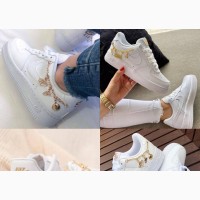 Nike Airforce 1 All White Sneakers - Unisex, Best Quality