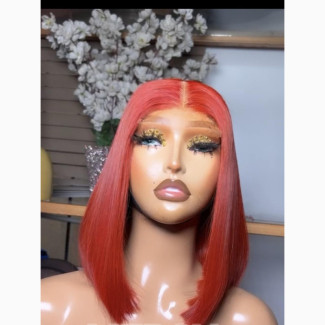 10 Inches Paprika Color Bone Straight