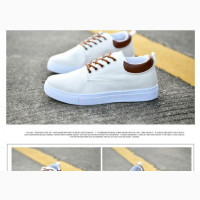 Stylish Men#039;s White Sneakers/Loafers