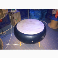 Led Rounded Coffee/Center Table