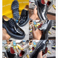 Mirror Face Leather Lace Up, Super Quality Shoes to Rock