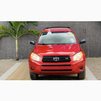 2007 Toyota RAV4 Red Foreign Used