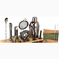 18pcs Piece Mixology Bar Kit Cocktail Shaker Set