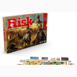 Risk Board Game With Dragon, for Use With Amazon Alexa