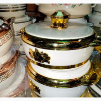 VTCL Golden Design Insulated Casserole 3 Sets