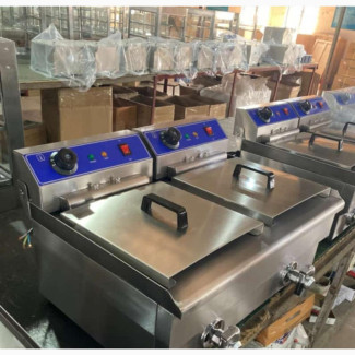 Linkrich Electric Double Bowl Deep Fryer