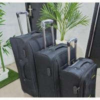 High-Quality Luggage - 4 Wheels, Expandable, Easy Movement