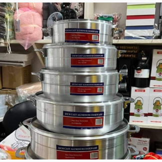 Cast Aluminum Cookware 6pot Set