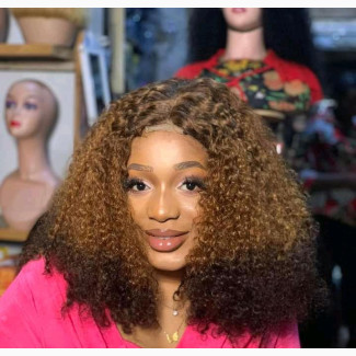 Luxury 2toned Pixie Curls