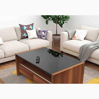 Glass Top Studio Coffee Center Table