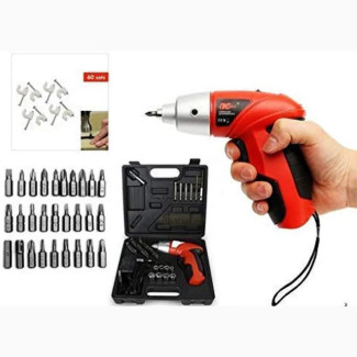 Rechargable Electric Screwdriver 45pcs Cordless Drill Sets