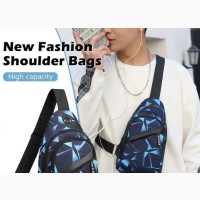 Classy Outdoor Travel Crossbody Bag With USB Port