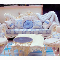 Home Interiors Gold Fabric Chairs for Your Living Room