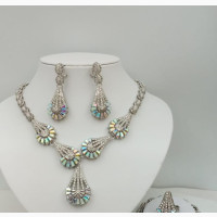 Stunning Silver Jewelry Sets (Various Designs)
