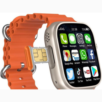 Series 8 Ultra Sim Watch. 32gb 2ram Support Whatsapp Faceboo