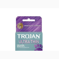 Trojan Ultra Thin Condoms for Ultra Sensitivity, 3count