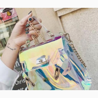 Ladies Pvc Jelly Beach Shoulder Bag Candy Handbag