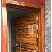 Luxury Mahogany Entrance Door