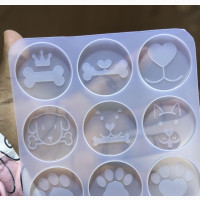 Keychain and Pop Socket Mold for Resin Art