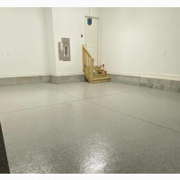 3d Metallic Industrial Floor