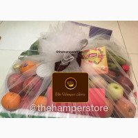 Christmas Fruit Basket + Fruit Cake RF4