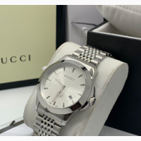 Gucci Quality Silver Chain Watch