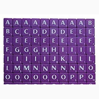 Create Your Brand Words 100pcs Wooden Tiles Craft Wood Mixer