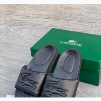 Authentic Lacoste Casual Leather Slides (Size 40 to 49.5)