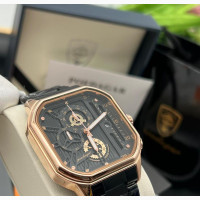 Poedagar Chronograph Stainless Steel Wristwatch