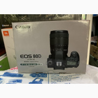 Canon 80D With 18-135mm Lens - Brand New