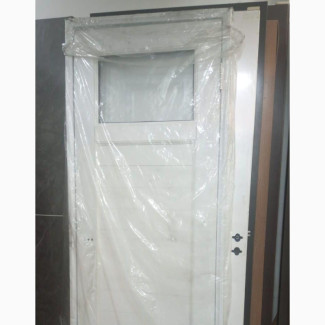 White PVC Turkey Toilet Door 210x750mm