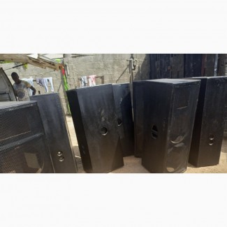 Empty Speaker Boxes