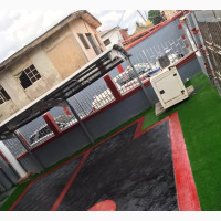 Concrete St Floor And Artificial Grassing