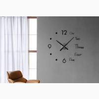 3D Luminous Digital Wall Clock - 120cm - Home Interiors
