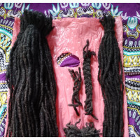 Human Hair Dread Locks Extensions