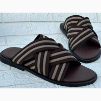 Men#039;s Pepe_footwears Criss-Cross Slippers