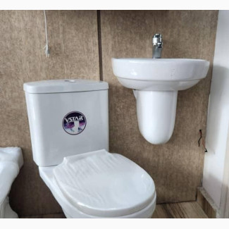 Brand New Vstar Toilet Seat With Suspended Wash Hand Basin