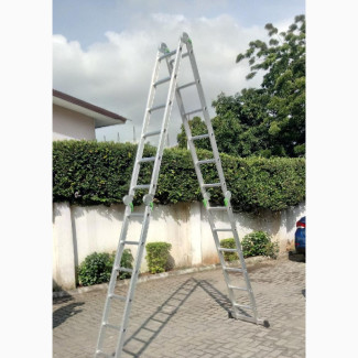 Heavy Duty Aluminum Multipurpose Ladder - 6x4 (24ft) - Brand New