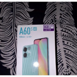 New Itel A60s 64 GB Blue