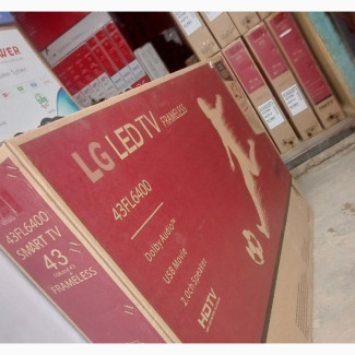 LG 43 Smart Frameless TV - Brand New