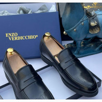 Italian Enzo Verdicchio Genuine Leather Shoes