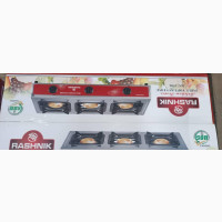 Rashnik Table Top Gas Cooker 3-Burner