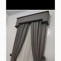 Curtain With Board Design