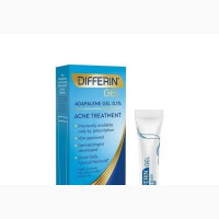 Differin Daily Adapalene Gel 0.1% Acne Treatment, 15g
