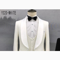 High Quality Turkish White Tuxedo Suits