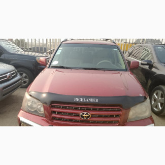 Toyota Highlander Limited V6 2005 Red