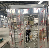 Mirror Stainless Glass Door