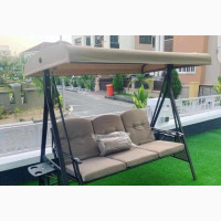 3-Seat Outdoor Porch Swing Chair