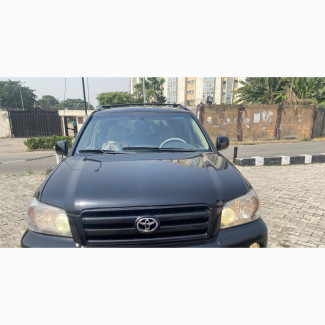 Toyota Highlander V6 AWD 2003 Black