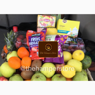 Christmas Fruit Basket + Fruit Cake RF3